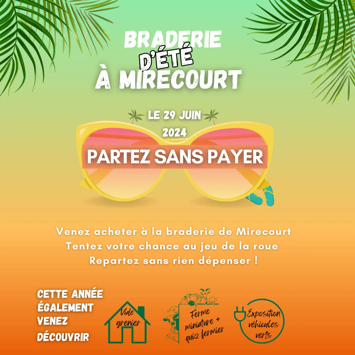 braderie d'été de Mirecourt